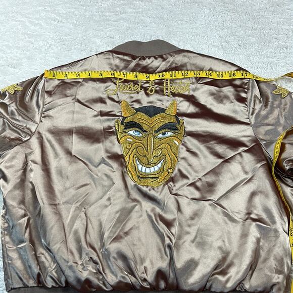 Laurel and Hector embroidered punk devil jacket, size small - Picture 11 of 13